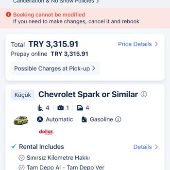 Trip.com İle Araç Kiralamada Çifte Fatura Şoku