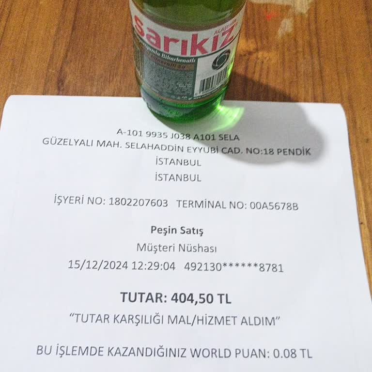 Sarıkız Maden Suyundaki Klor Kokusu Sorunu