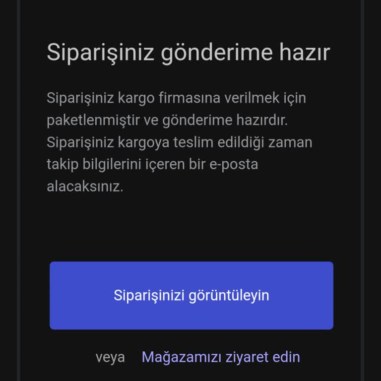 Sipariş Teslimatında Yaşanan Gecikme Ve İletişim Eksikliği