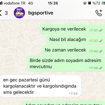 B&G Sportive: Uzun Süreli Müşteri Memnuniyetsizliği Ve Oyalama Taktikleri
