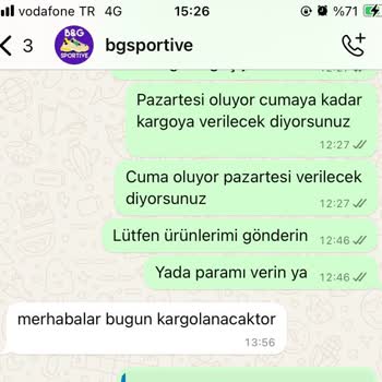 B&G Sportive: Uzun Süreli Müşteri Memnuniyetsizliği Ve Oyalama Taktikleri