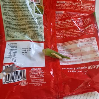 Dondurulmuş Bamya İçinde Kurt Şoku