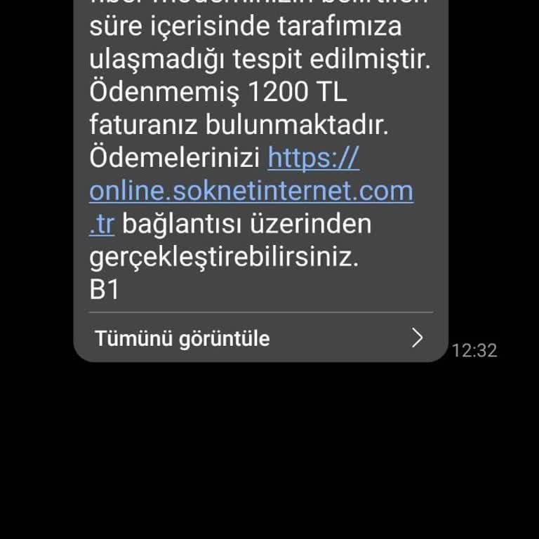 Haksız Modem Ücreti Talebi