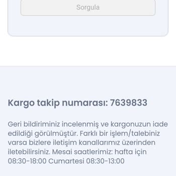 Adrese Teslim Edilmeyen Kargo Mağduriyeti