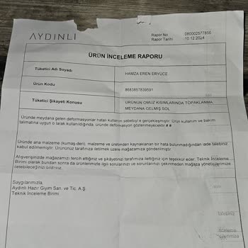 Pierre Cardin Montta Topaklanma Sorunu