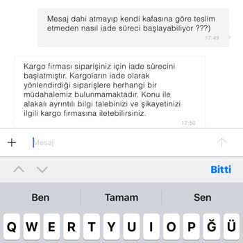 Online Alışverişte Teslimat Ve İletişim Sorunları