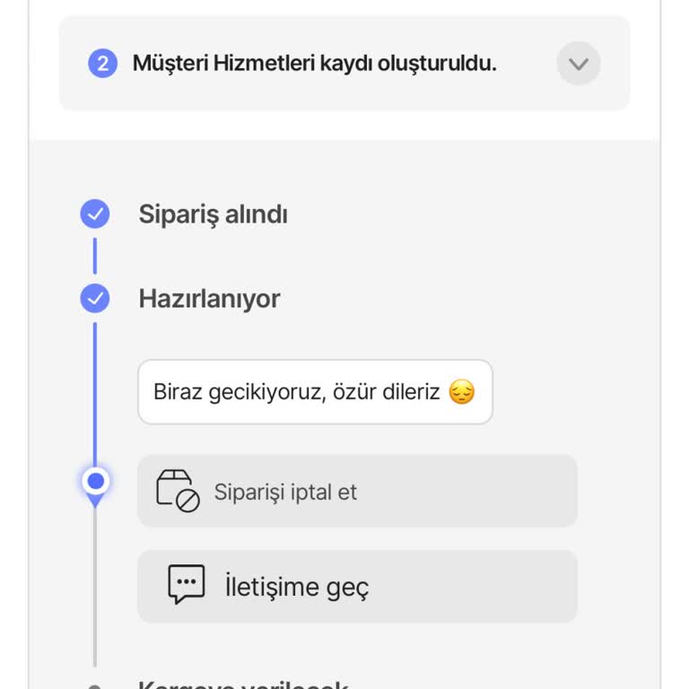 Teslim Edilmeyen Sipariş Mağduriyeti