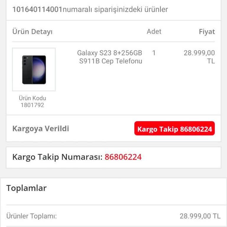 BİM Online Siparişim Kayıp Ve İletişim Sorunu