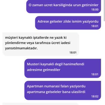 İptal Edilen Sipariş Ve İade Edilmeyen Ücret
