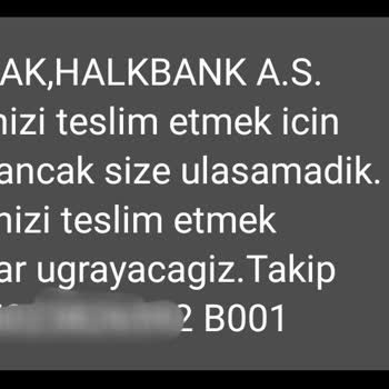 Teslim Edilemeyen Kart Ve Ulaşılamayan Müşteri Hizmetleri