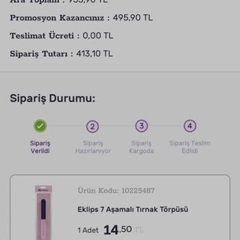 Sipariş Karışıklığı Ve Yetersiz Müşteri Hizmetleri