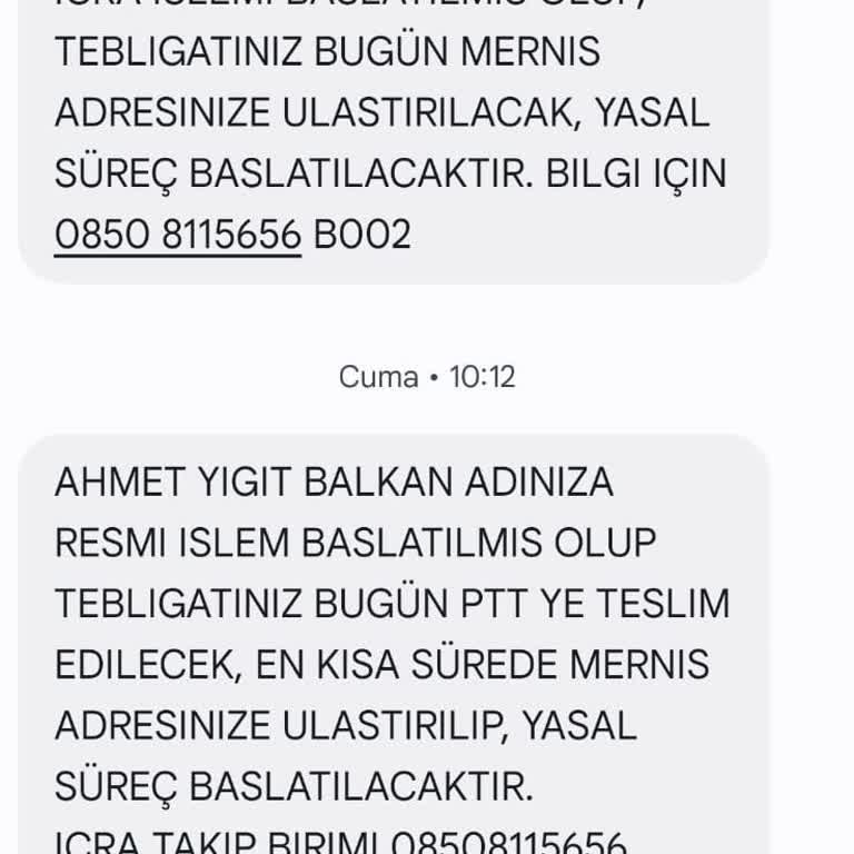Fors Dayanıklı Tüketim Malları'ndan Asılsız İcra Baskısı