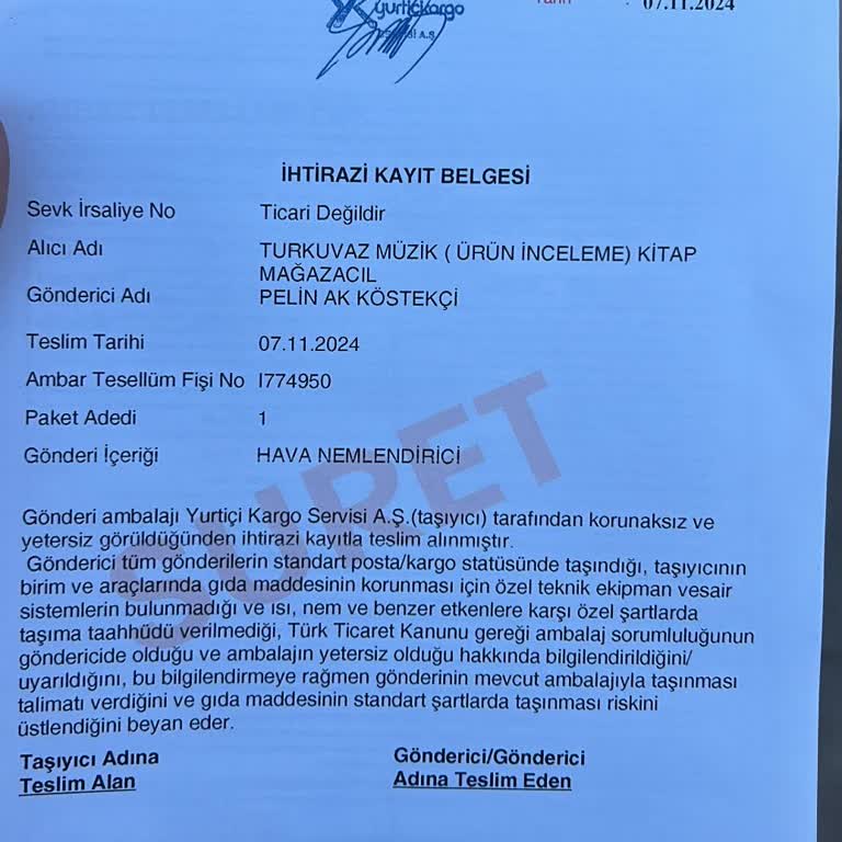 Garanti Kapsamında Onarılamayan Ürün Ve İletişim Sorunları