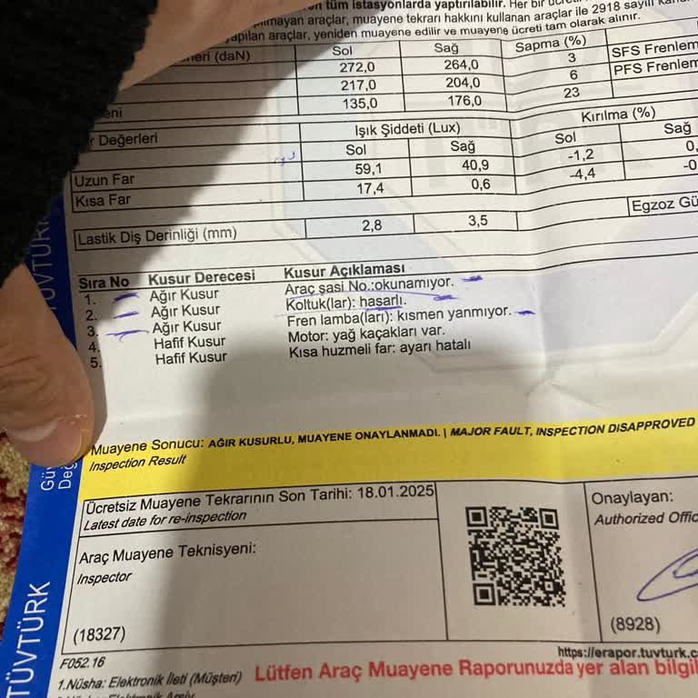 Tüvtürk'te Şasi Numarası Sorunu Ve Yüksek Masraf Endişesi