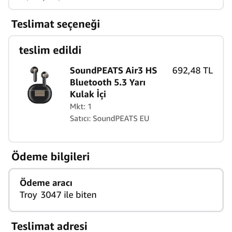 Soundpeats Air3 Hs Sağ Kulaklık Şarj Sorunu