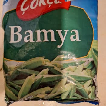 Dondurulmuş Bamya Paketinde Tahta Parçası Şoku