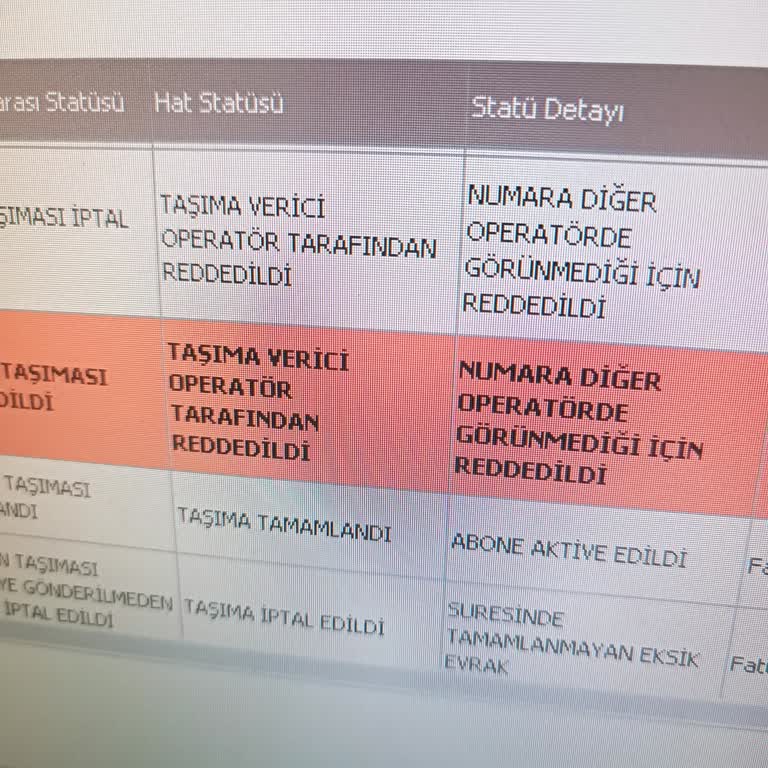 Operatör Değişikliği Kabusu