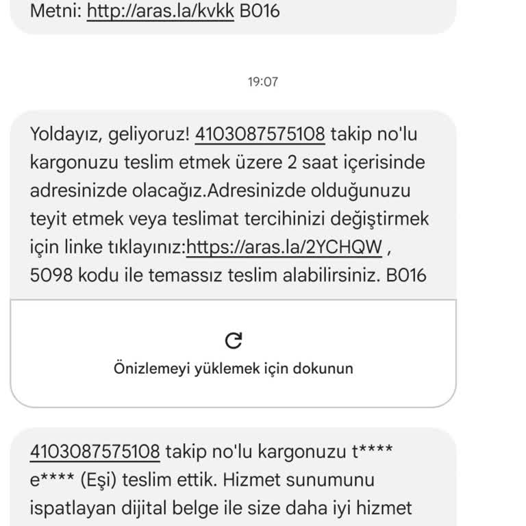 Yanlış Kişiye Teslim Edilen Kargo Sorunu