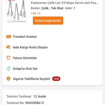 Trendyol Kargo Sorunu Ve Yetersiz Destek