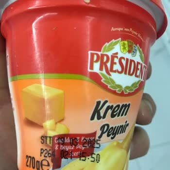 President Krem Peynirde Şaşırtıcı Gramaj Sorunu