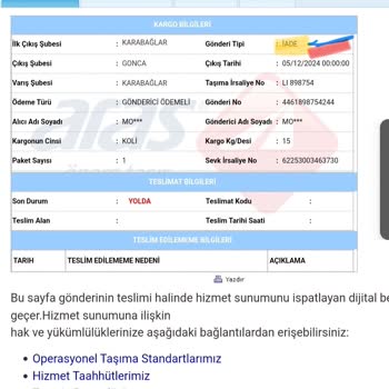 Kargo Kabusu: Yanıltıcı Gönderim Ve İletişim Sorunları