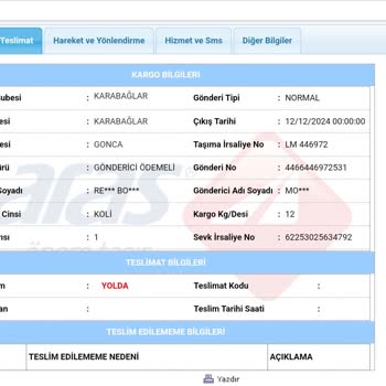 Kargo Kabusu: Yanıltıcı Gönderim Ve İletişim Sorunları