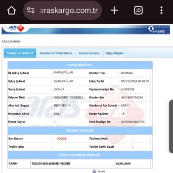 Kargo Kabusu: Yanıltıcı Gönderim Ve İletişim Sorunları