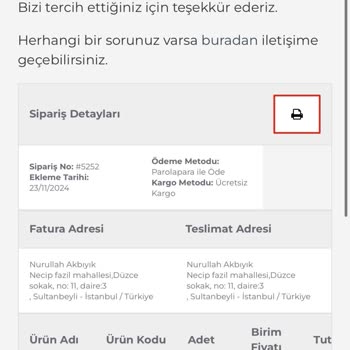 Ürünler Teslim Edilmedi, İade Yapılmadı!