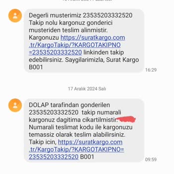 Sürat Kargo'nun Teslimat Sorunları Ve Ulaşılmaz Şubeler