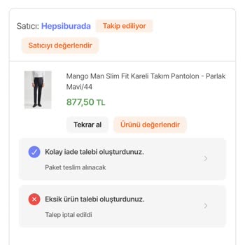 Yanlış Ürün Ve İndirim Sorunu