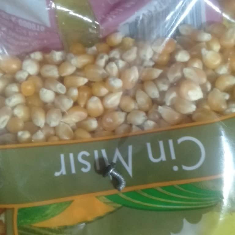 A101 Mısır Paketinden Çıkan Çivi Şoku
