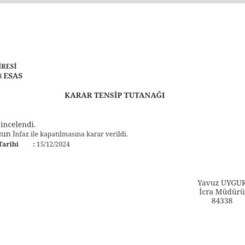 Bloke Kaldırılmayan Borç Mağduriyeti