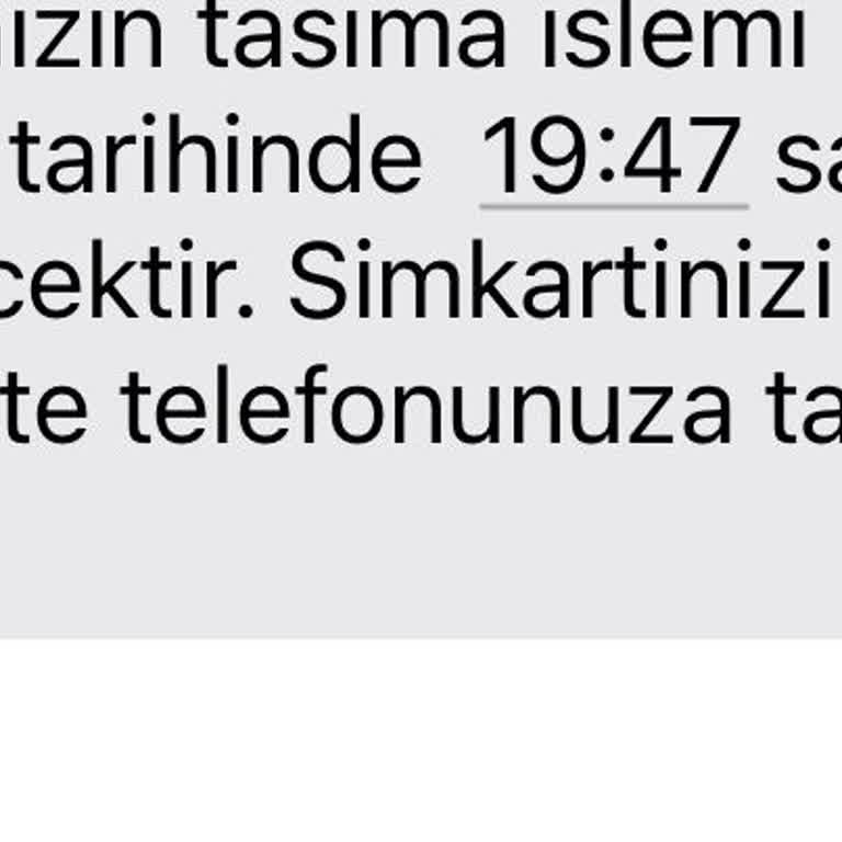 Turkcell'e Geçişte Hat Aktivasyon Sorunu