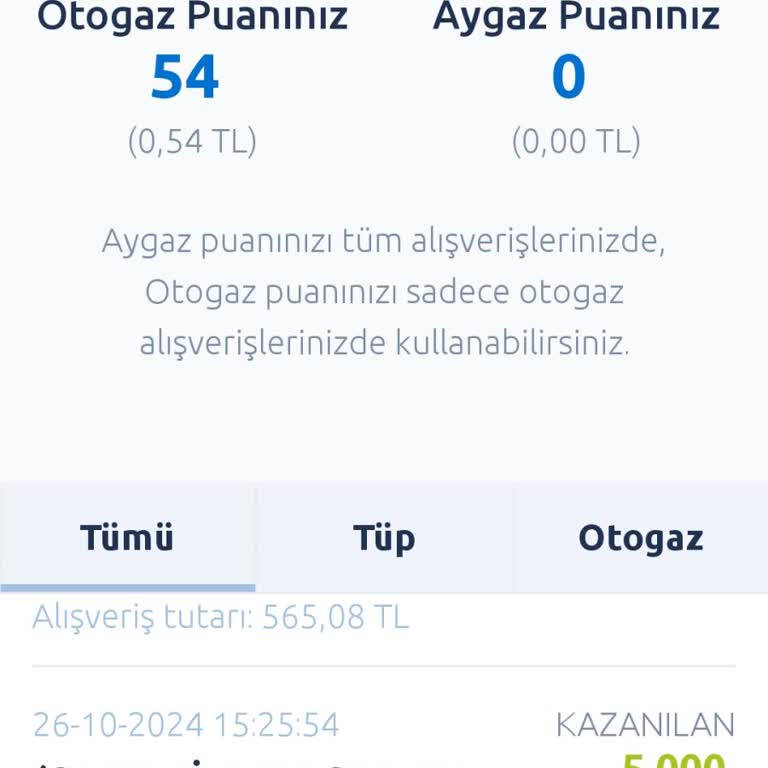 Opet Doğum Günü Kampanyasında Puan Sorunu
