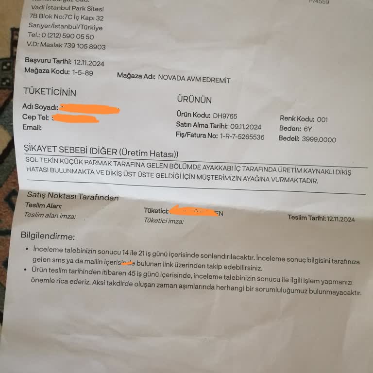 Nike Ayakkabı Değişim Ve İade Sorunu: Tüketici Hakları İhlali