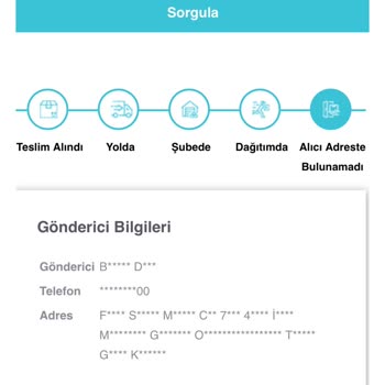 Kayıp Kargo Ve İletişim Sorunları