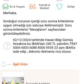 Trendyol'da Kırık Kadehler Ve Eksik Para İadesi Sorunu