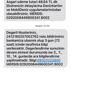 Denizbank'ın Yanlış İşlemi Ve Haksız Faiz Talebi