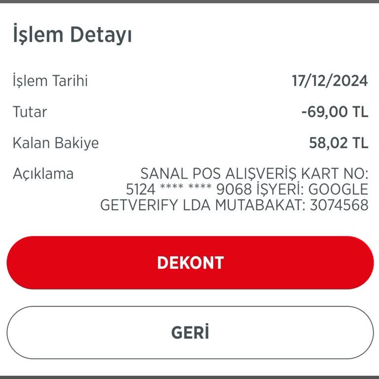 Kredi Kartımdan İzinsiz Çekim: Acil İade Talebi