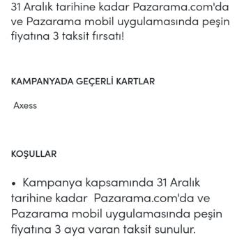 Akbank Axess Kart İle Taksit Sorunu