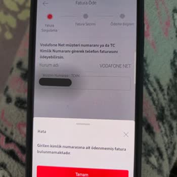 Vodafone Pay İle Ödenen Fatura Karmaşası