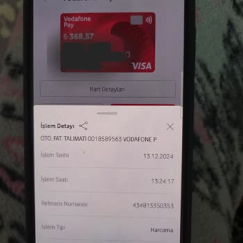 Vodafone Pay İle Ödenen Fatura Karmaşası
