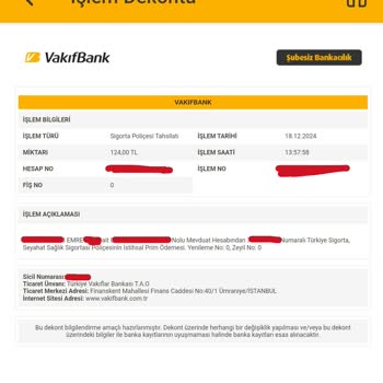 VakıfBank'ta Beklenmedik Ücret Ve Zorunlu Ürünler
