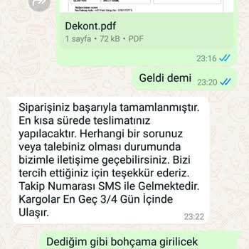Çeyizlik Kaban Siparişimde Mağduriyet Yaşıyorum