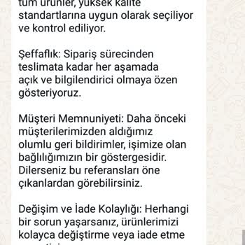 Çeyizlik Kaban Siparişimde Mağduriyet Yaşıyorum