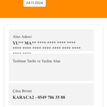 Emsan'dan Alınan Kahvaltı Takımının Teslimat Sorunu