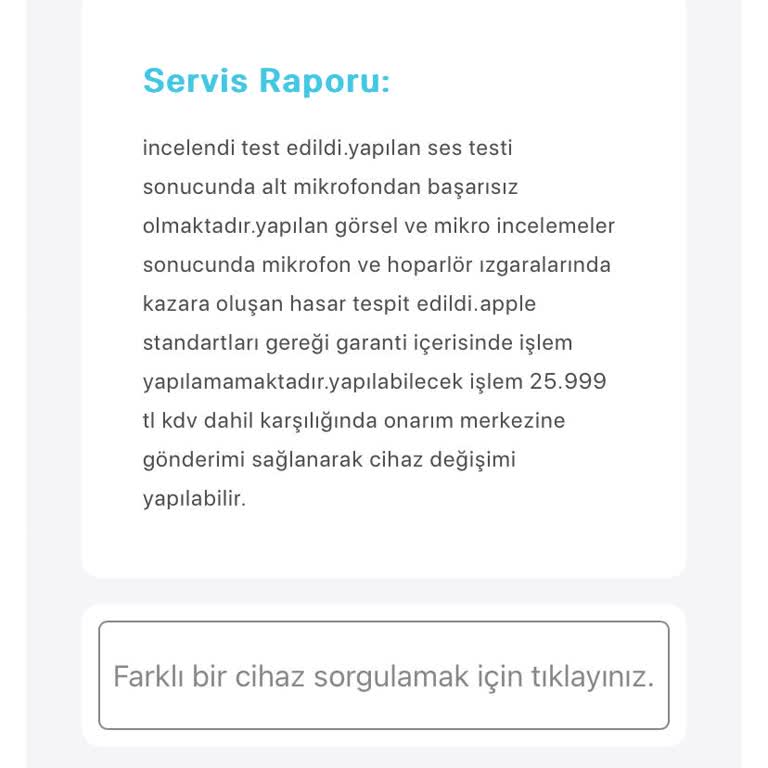 Yeni İphone'da Arama Sorunu Ve Servis Ücreti Şoku