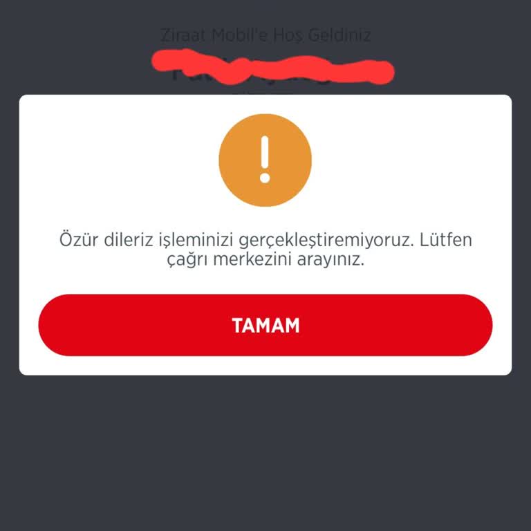 Ziraat Bankası'nda İşlem Blokesi Ve İletişim Sorunu