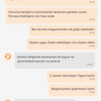 Lacoste Ayakkabıda Sorun Ve Trendyol'un Yetersiz Müşteri Desteği
