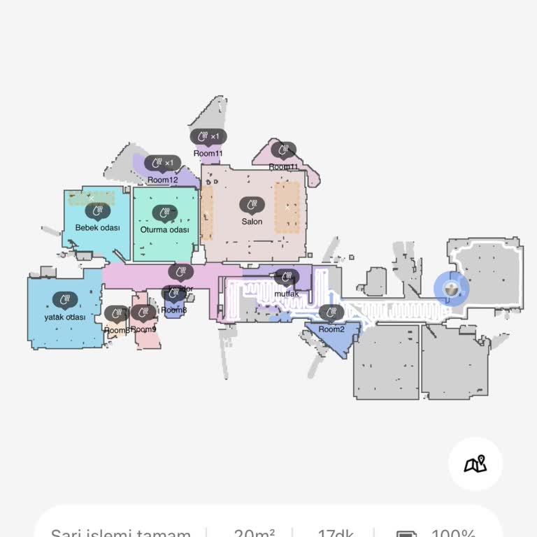 Philips Robot Süpürge Harita Sorunu